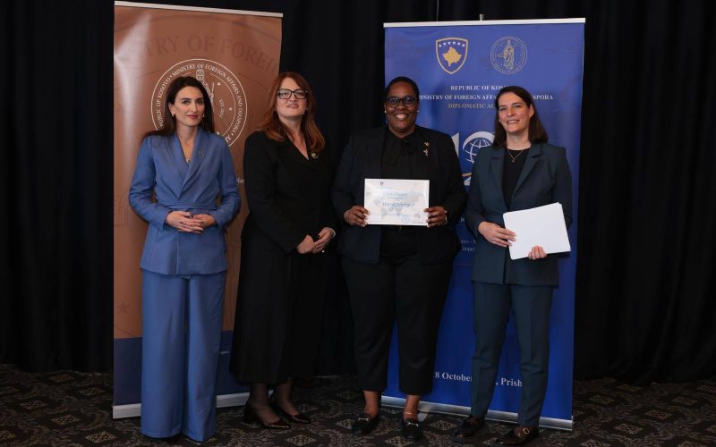 Investing in Diplomacy | Saint Kitts and Nevis Represented at the 12th Diplomatic School in Kosovo