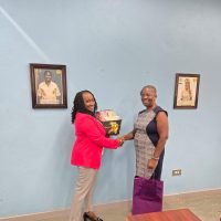 Gingerland Secondary School Honours Long-Serving Staff Member Ms. Paulette Pemberton