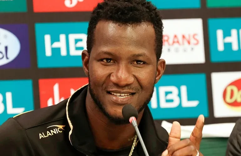 Cricket : Sammy Challenges West Indies to Win Both Powerplays Against India