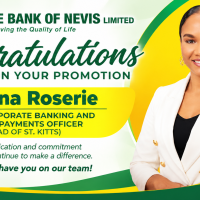 The Bank of Nevis Congratulates Starlina Roserie on Promotion to Chief Corporate Banking and Digital Payments Officer
