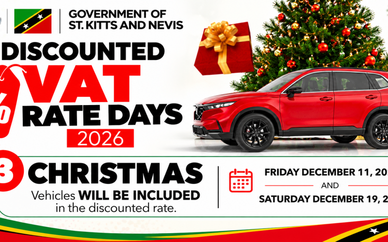 Discounted VAT Rate Days | Christmas | Friday 11 and Saturday 19 December 2026