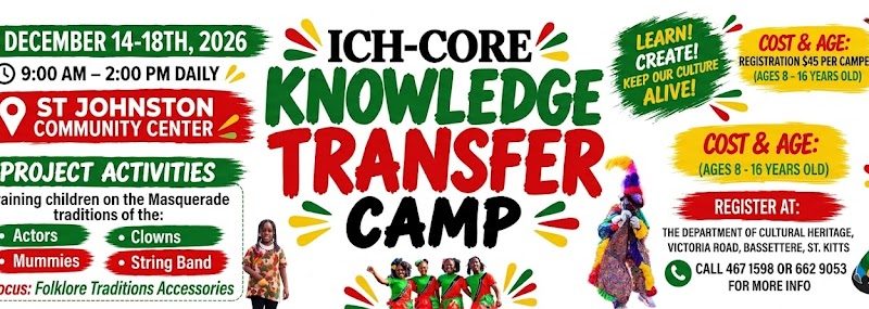 Department of Cultural Heritage Announces Christmas 2026 ICH cORE Knowledge Transfer Camp for Youth