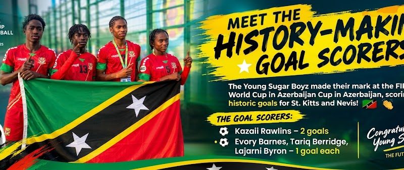 Young Sugar Boyz Make History with First-Ever FIFA World Cup Goals for St. Kitts and Nevis