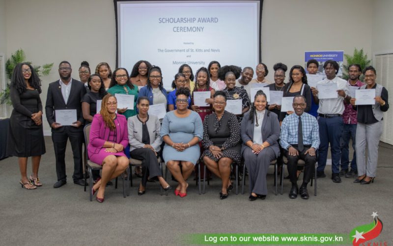 Government of Saint Kitts and Nevis and Monroe University Celebrate Record 67 Scholarship Awardees