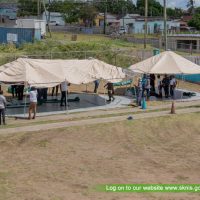 Field Hospital Set-Up Training Under Way at NEMA Compound