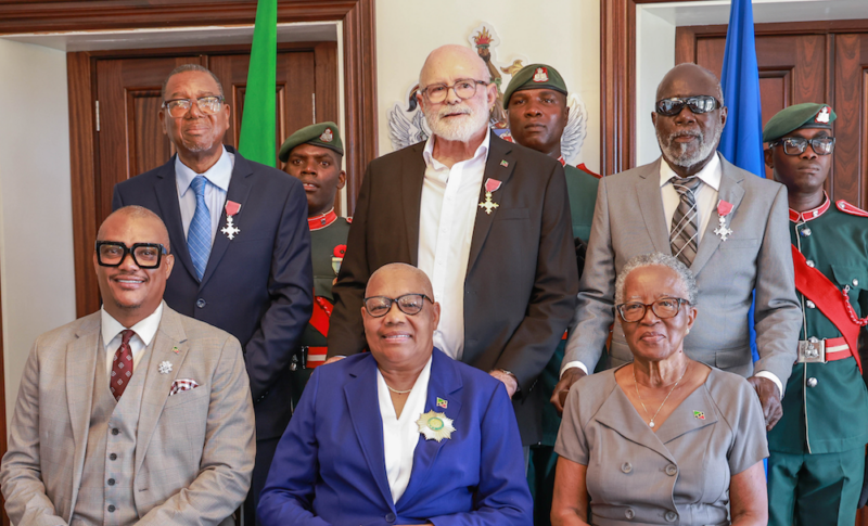 Three Nationals Recognised for Outstanding Service at Investiture Ceremony