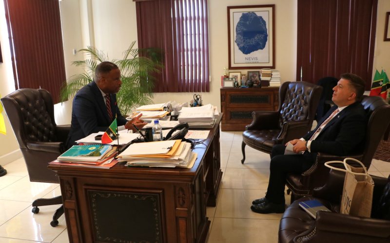 Premier Brantley Welcomes Kosovo Ambassador, Looks to Strengthen Bilateral Relations