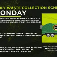 Nevis Solid Waste Management Authority Waste Collection Schedule
