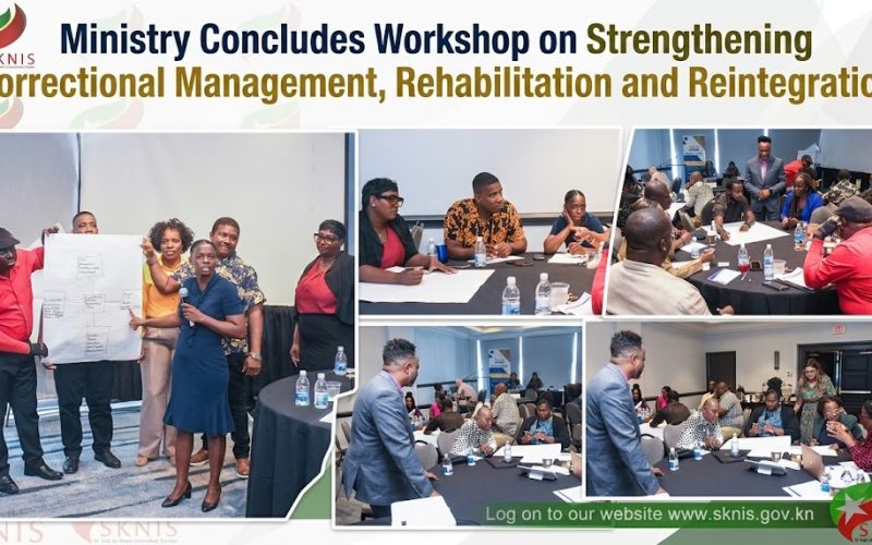 Ministry Concludes Workshop on Strengthening Correctional Management, Rehabilitation and Reintegration