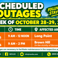 NEVLEC Announces Scheduled Electricity Outages for Long Point and Brown Hill