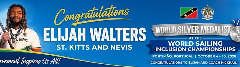 St Kitts and Nevis Celebrates Elijah’s World Silver Medal