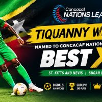 Tiquanny  Williams Named to CONCACAF Nations Leaugue B best X1