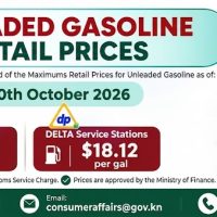 Consumer Affairs Department Announces Maximum Retail Prices for Unleaded Gasoline