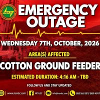 Emergency Outage Notice for Wednesday October 7, 2026
