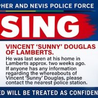Missing  Person  Found Deceased: Vincent “Sunny” Douglas