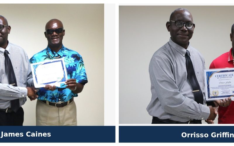 Nevis Taxi Operators Recognised for High Standards of Service